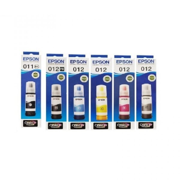 Epson 011/012 set of 6 bottle (PB/Bk/C/Y/M/Gr)